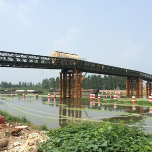 Cầu Bailey (CB-200,140m dài, chiều rộng rõ ràng: 4.2M) đến Trung Quốc Đường sắt 12, Thành phố Yancheng, Tỉnh Giang Tô