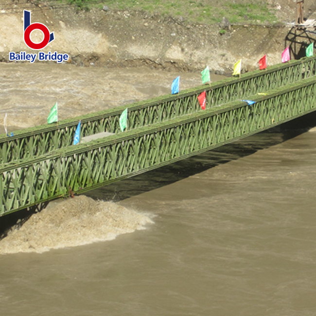 Bán buôn cầu Bailey Truss Khả năng chịu tải Cầu đi bộ an ninh cao