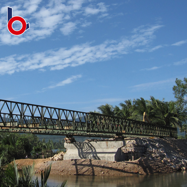 Cầu thép tạm thời thiết kế mô-đun