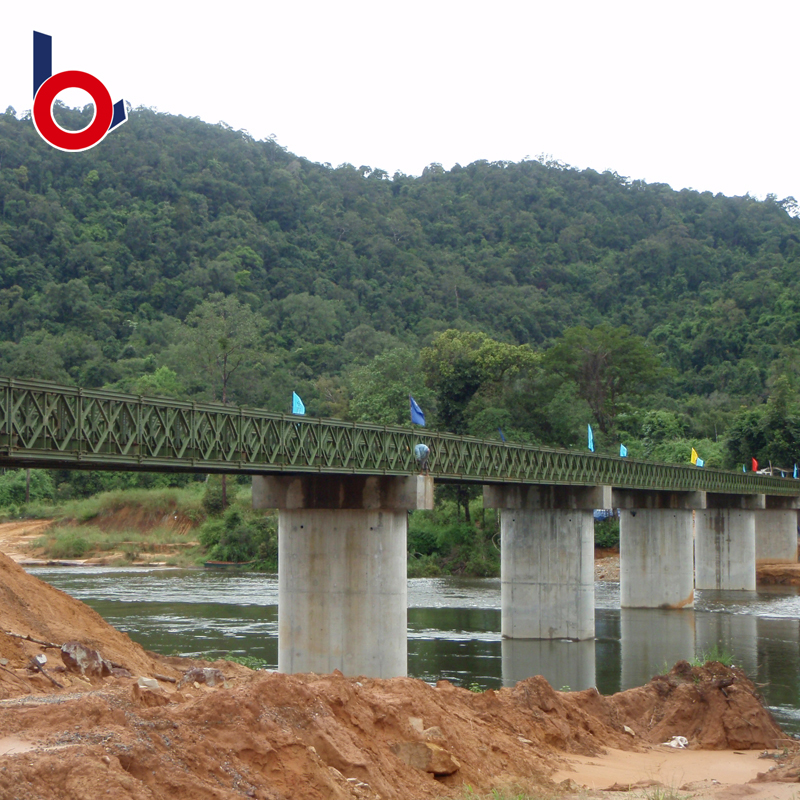 cấu trúc cầu thép cầu tạm thời mô -đun
