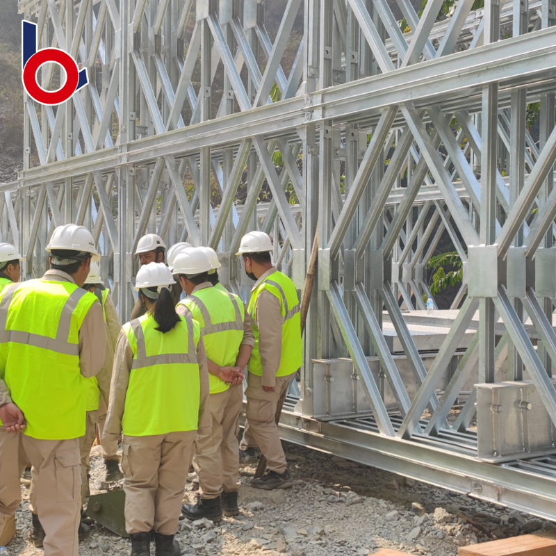 Giá nhà máy Puente Bailey Foundation Nhà cung cấp Trung Quốc Cầu thép tạm thời