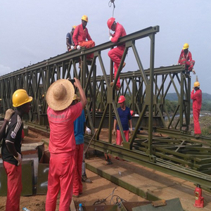 Cầu Bailey ở thành phố Nyingchi, Tây Tạng