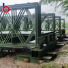 Sản xuất tạm thời chi phí thấp Các thành phần cầu kết cấu thép Bailey mới