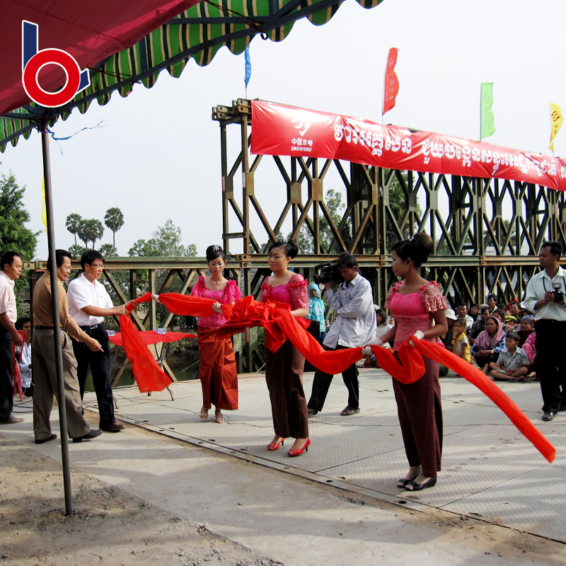 cấu trúc cầu thép cầu tạm thời mô -đun