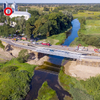 Cấu trúc thép tùy chỉnh cầu Bailey Bridge đúc sẵn cho người đi bộ khung thép tạm thời cầu giàn