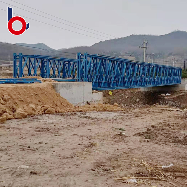 Cấu trúc cầu thép tạm thời tùy chỉnh