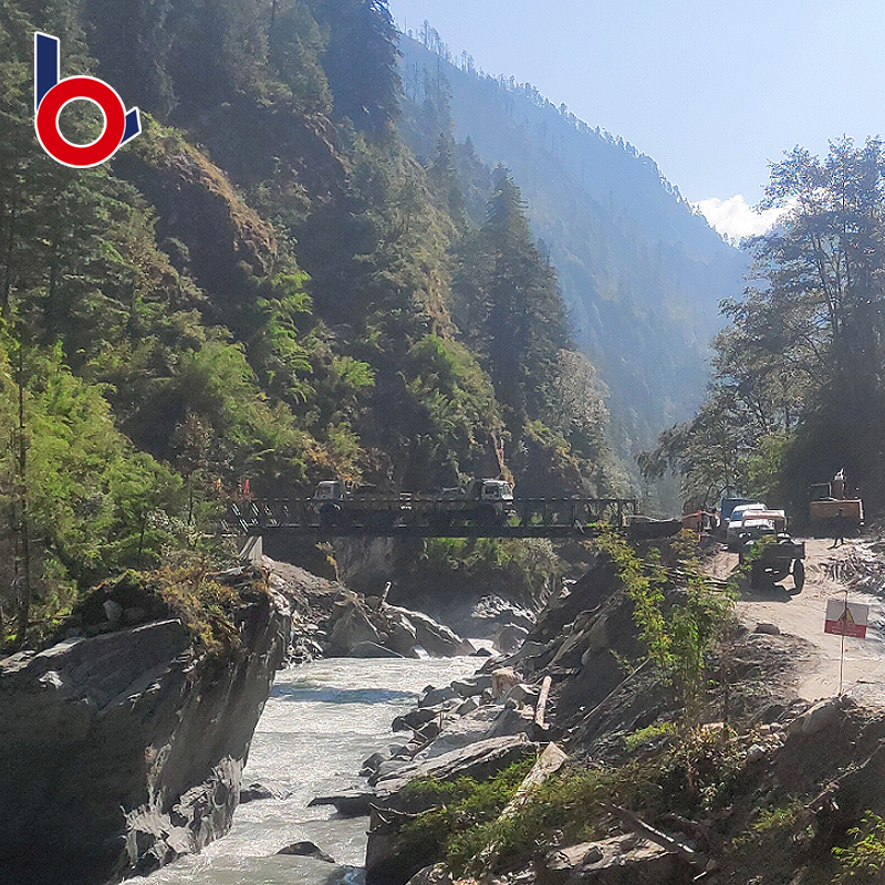 Cầu xây dựng thép tiền chế Bailey phục vụ lâu dài