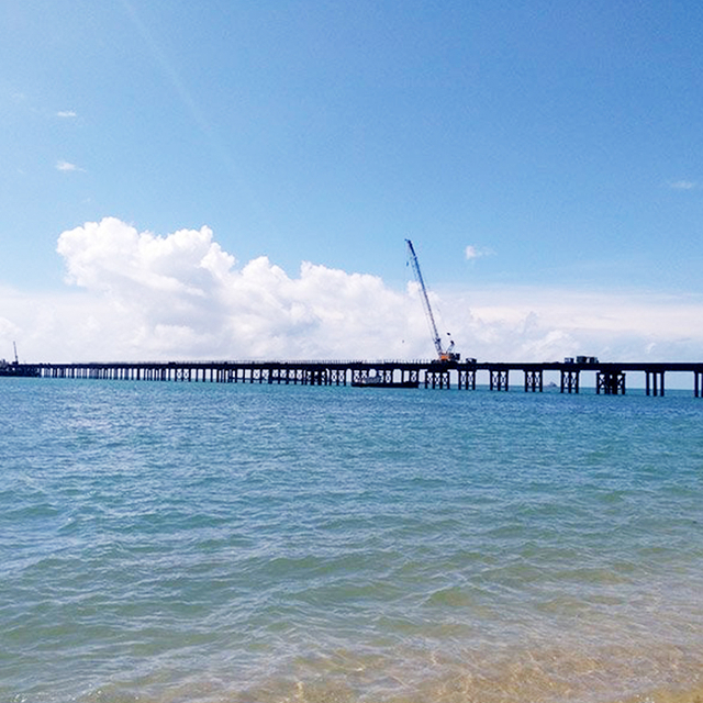 Cầu Bailey với khoảng thời gian dài nhất ở Trung Quốc (CB-200, 67.056m, Single SPAN, DSR) tại Hạt Feng Xiang, tỉnh Shaanxi