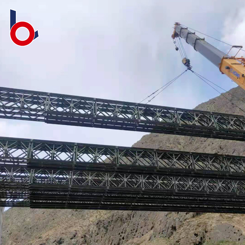 Giá bán nhà máy của cầu Bailey Bridge Steel Stild Bridge Nhà sản xuất Trung Quốc Cầu đi bộ