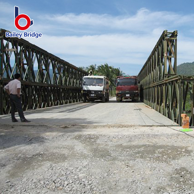 Lắp r&aacute;p cầu tạm thời m&ocirc;-đun trong khu vực l&agrave;m việc hạn chế